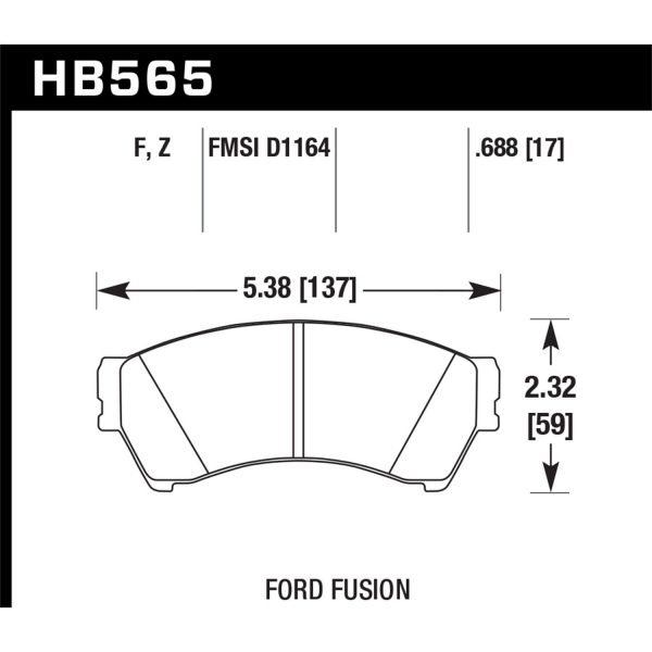 Hawk Performance Street Brake Pads