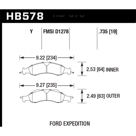 Hawk Performance Street Brake Pads