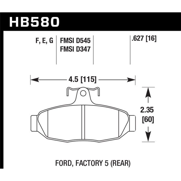 Hawk Performance Motorsports Brake Pads