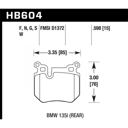 Hawk Performance Street Brake Pads