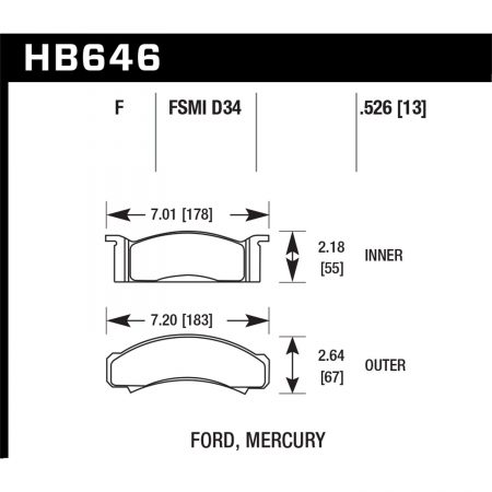 Hawk Performance Street Brake Pads