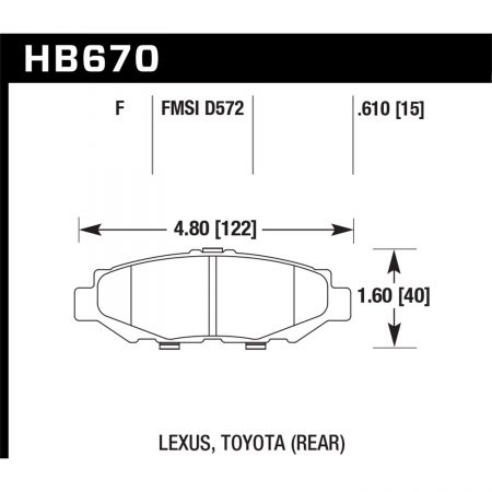 Hawk Performance Street Brake Pads