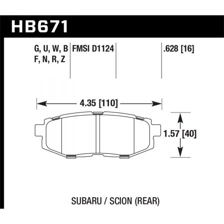 Hawk Performance Street Brake Pads