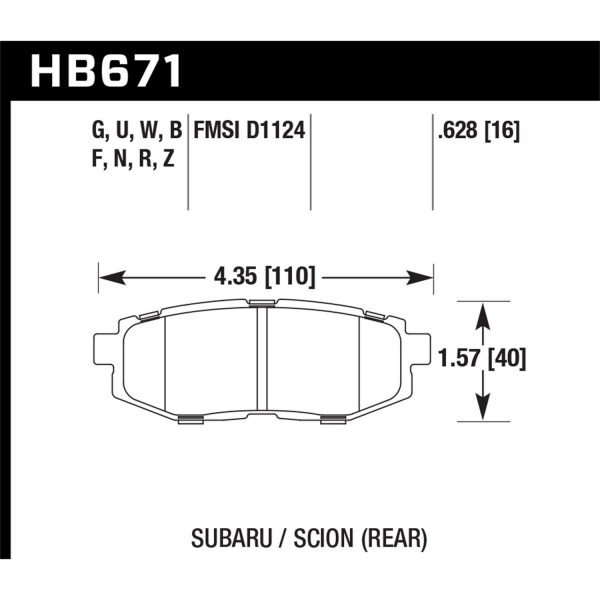 Hawk Performance Street Brake Pads