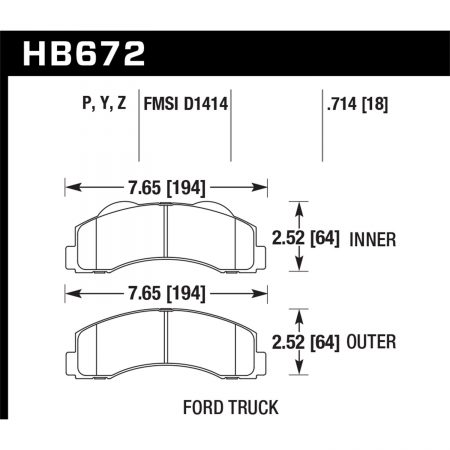 Hawk Performance Street Brake Pads