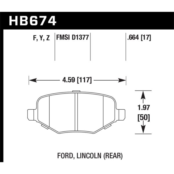 Hawk Performance Street Brake Pads