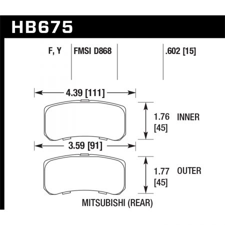 Hawk Performance Street Brake Pads