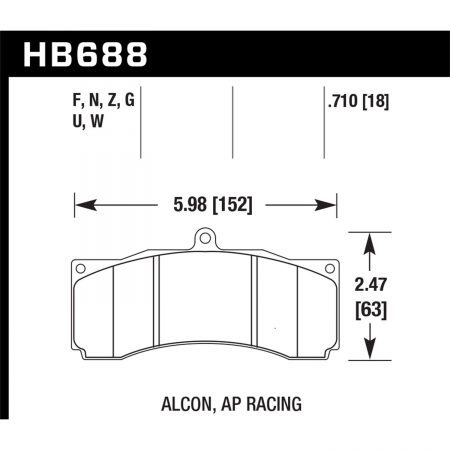 Hawk Performance Street Brake Pads