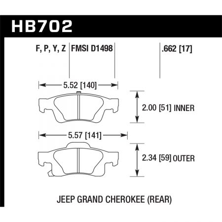 Hawk Performance Street Brake Pads