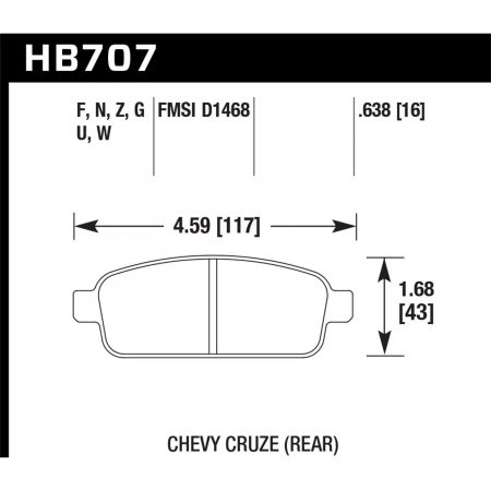 Hawk Performance Motorsports Brake Pads