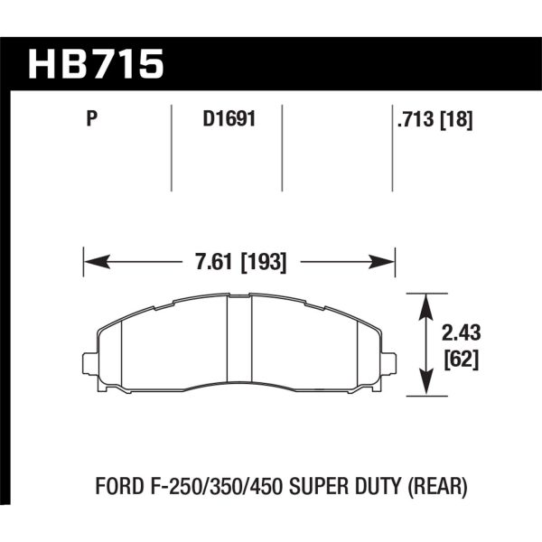 Hawk Performance Street Brake Pads