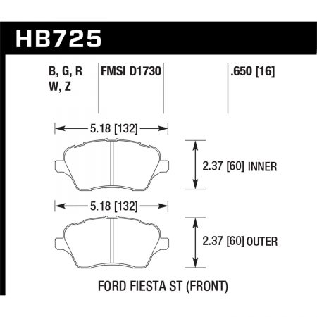 Hawk Performance Motorsports Brake Pads