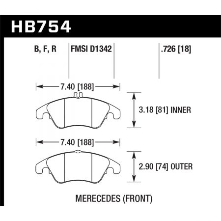 Hawk Performance Street Brake Pads