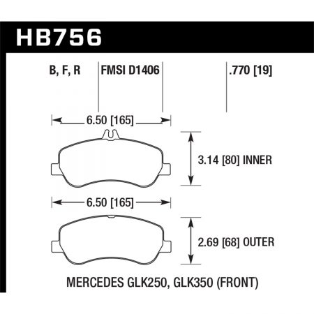 Hawk Performance Street Brake Pads