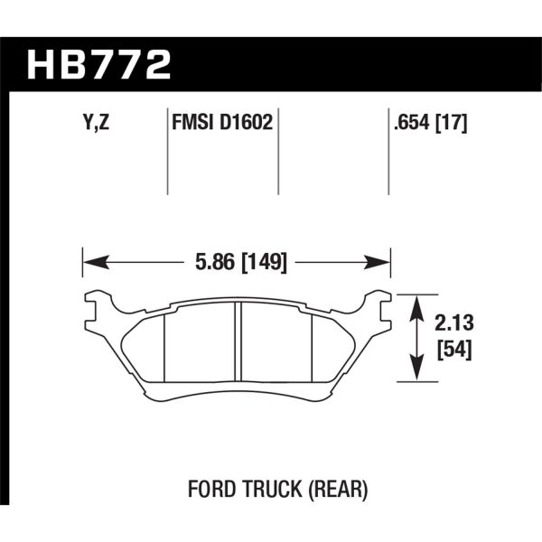 Hawk Performance Street Brake Pads