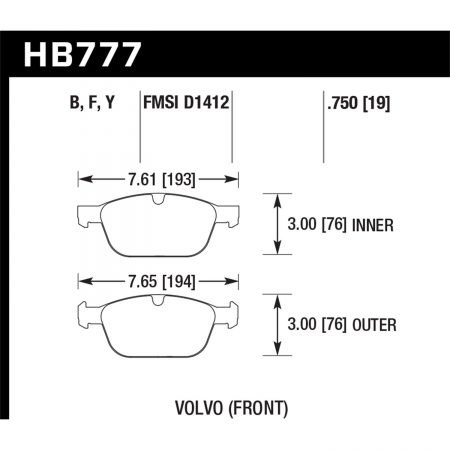 Hawk Performance Street Brake Pads