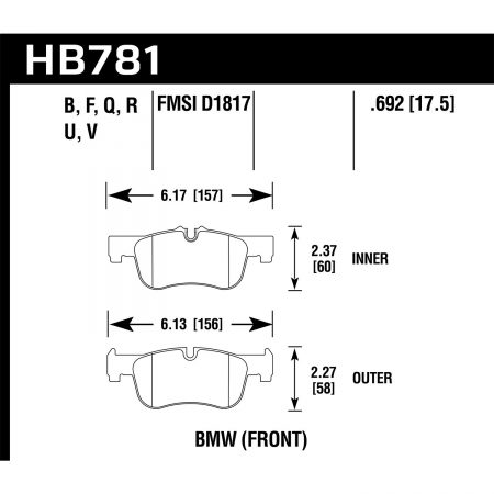 Hawk Performance Street Brake Pads