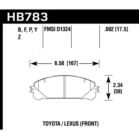 Hawk Performance Street Brake Pads