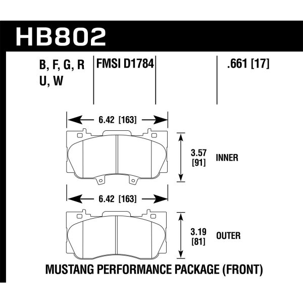 Hawk Performance Street Brake Pads