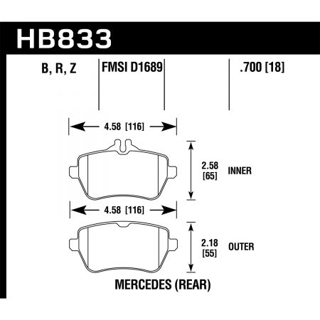 Hawk Performance Street Brake Pads