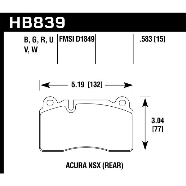 Hawk Performance Motorsports Brake Pads