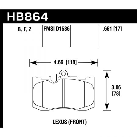 Hawk Performance Street Brake Pads