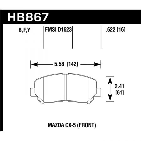 Hawk Performance Street Brake Pads