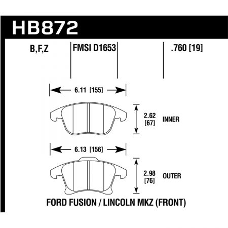 Hawk Performance Street Brake Pads