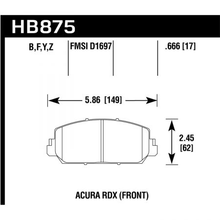 Hawk Performance Street Brake Pads