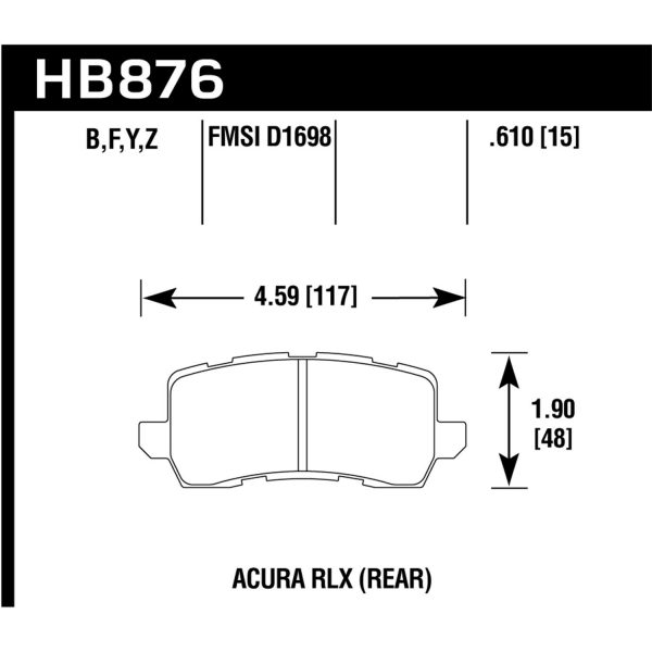 Hawk Performance Street Brake Pads