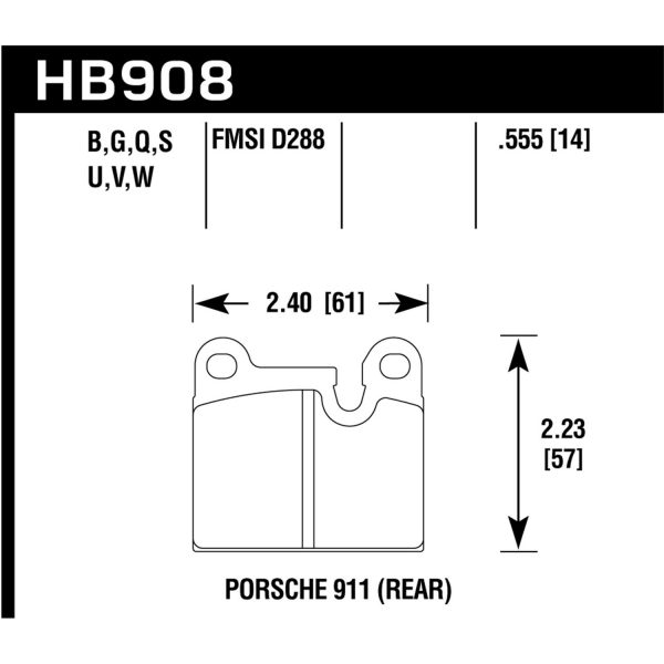 Hawk Performance Motorsports Brake Pads