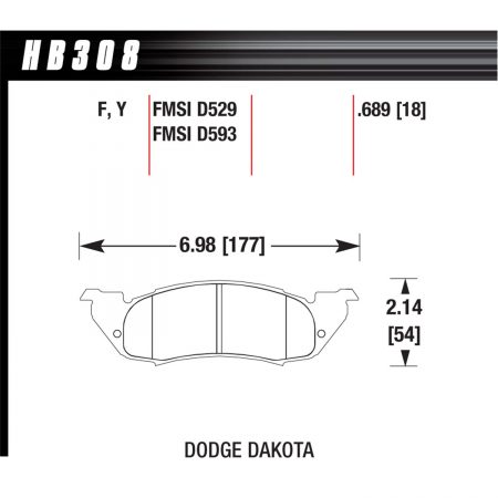 Hawk Performance Street Brake Pads