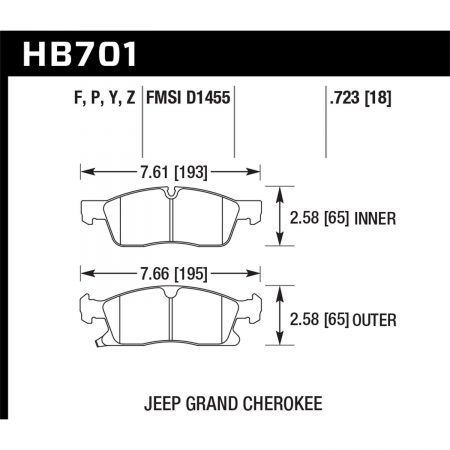 Hawk Performance Street Brake Pads