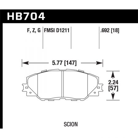 Hawk Performance Motorsports Brake Pads