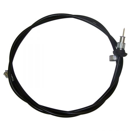 Crown Automotive - Metal Black Speedometer Cable