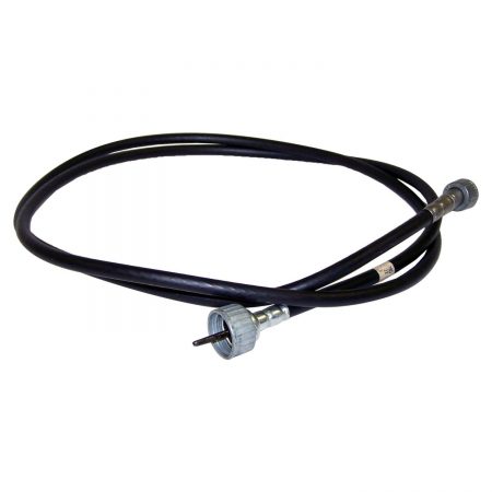Crown Automotive - Metal Black Speedometer Cable