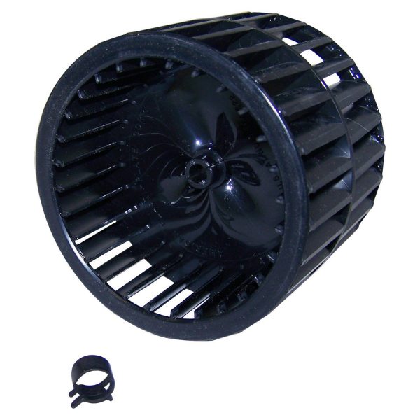 Crown Automotive - Plastic Black Blower Motor Wheel