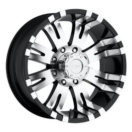 Pro Comp Wheels Series 8101, 18x9.5 with 8 on 6.5 Bolt Pattern - Gloss Black 8101-89582