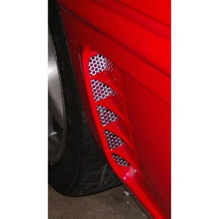 1995-1996 Chevrolet Corvette, Side Vents Perforated 2pc, American Car Craft