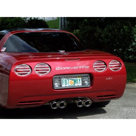 1997-2004 Chevrolet C5 Corvette, Taillight Grilles, American Car Craft