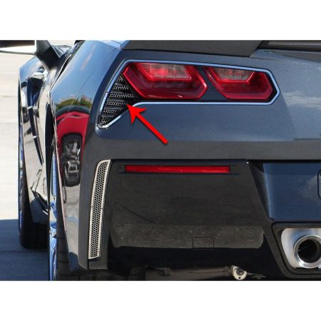 2014-2019 Chevrolet Z06/C7 Corvette/GS, Taillight Grilles, American Car Craft