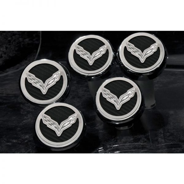 2014-2019 Chevrolet Z06/C7 Corvette AUTO, Fluid Cap Cover Set 5pc, American Car Craft