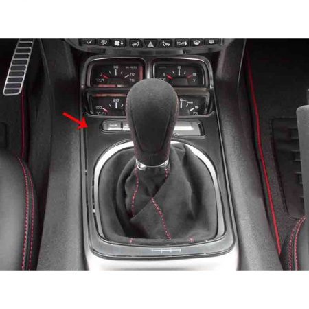 2010-2015 Chevrolet Camaro V6, Shifter Plate for Standard Equipped w/Gauge Cluster only ,  American Car Craft