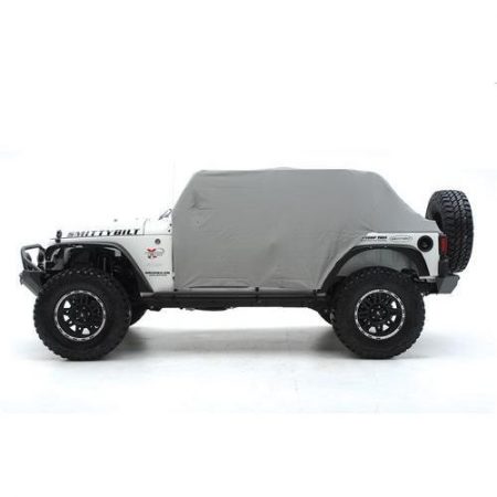 Smittybilt CAB COVER W/O DOOR FLAP - WATER RESISTANT - GRAY   JEEP, 76-86 CJ7 1159