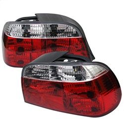 ( Spyder ) - Crystal Tail Lights - Red Clear
