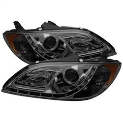 ( Spyder ) - Projector Headlights - Halogen Model Only ( Not Compatible With Xenon/HID Model ) - ( Do Not Fit Hatchback Model ) - DRL - Smoke - High H1 (Included) - Low H1 (Included)