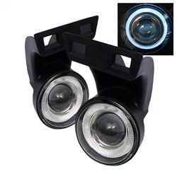 ( Spyder ) - Halo Projector Fog Lights w/Switch (Does not fit the turbo diesel) - Clear