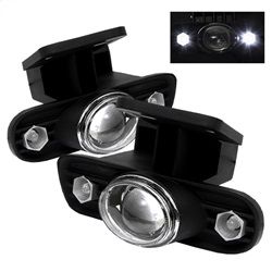 ( Spyder ) - LED Projector Fog Lights w/Switch - Clear