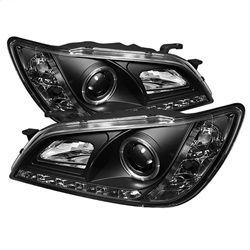 ( Spyder ) - Projector Headlights - Xenon/HID Model Only ( Not Compatible With Halogen Model ) - LED Halo - DRL - Black - High H1 (Included) - Low D2R (Not Included)