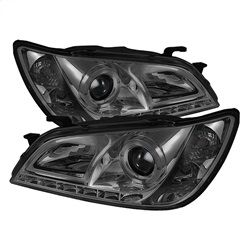 ( Spyder ) - Projector Headlights - Xenon/HID Model Only ( Not Compatible With Halogen Model ) - LED Halo - DRL - Smoke - High H1 (Included) - Low D2R (Not Included)
